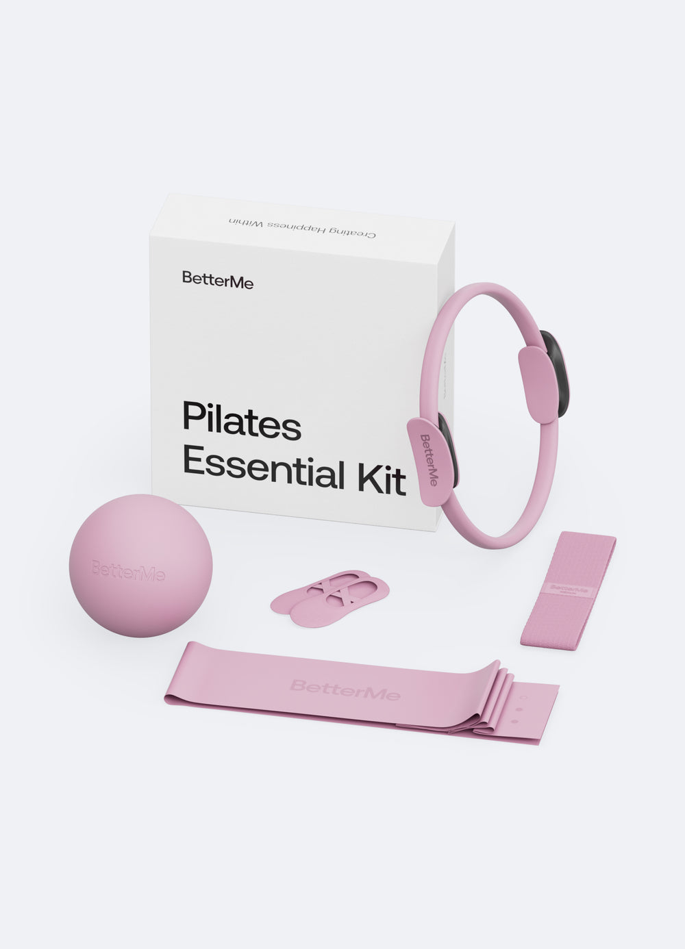 ヨガ・ピラティス BetterMe Pilates Essential Kit Pilates Essential Kit (Color: Raspberry Pink) | BetterMe Store