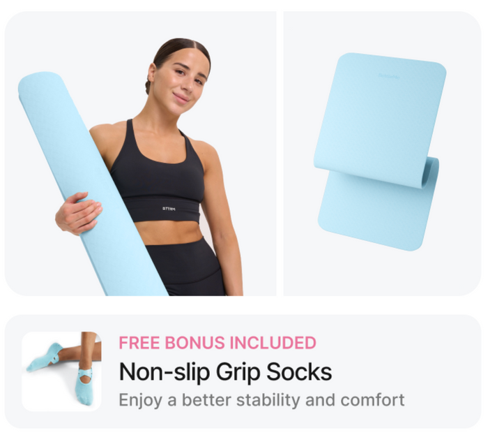 Fitness Boost: Power Mat + Free Socks!