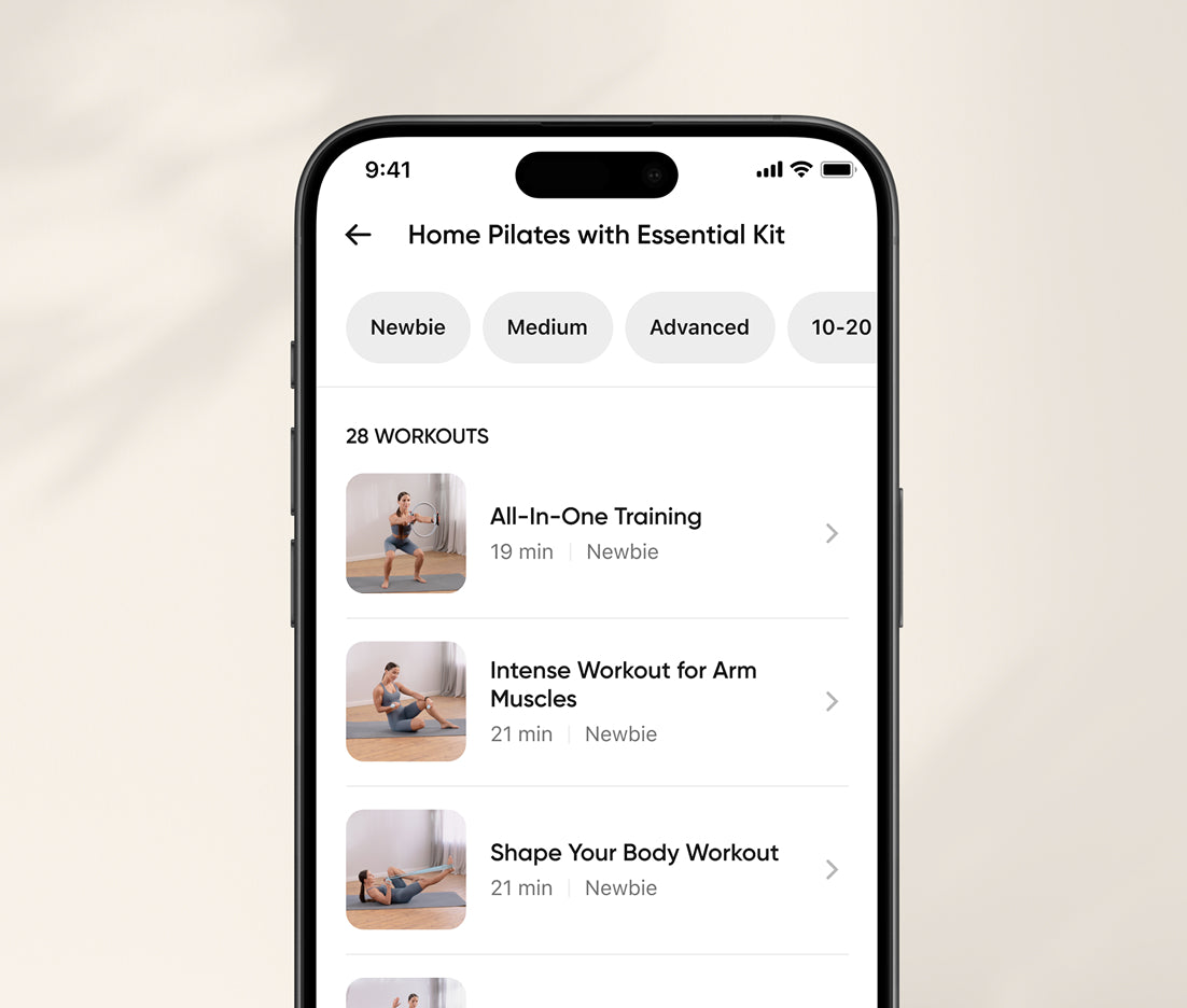 Pilates Essential Kit (Color: Black) | BetterMe Store