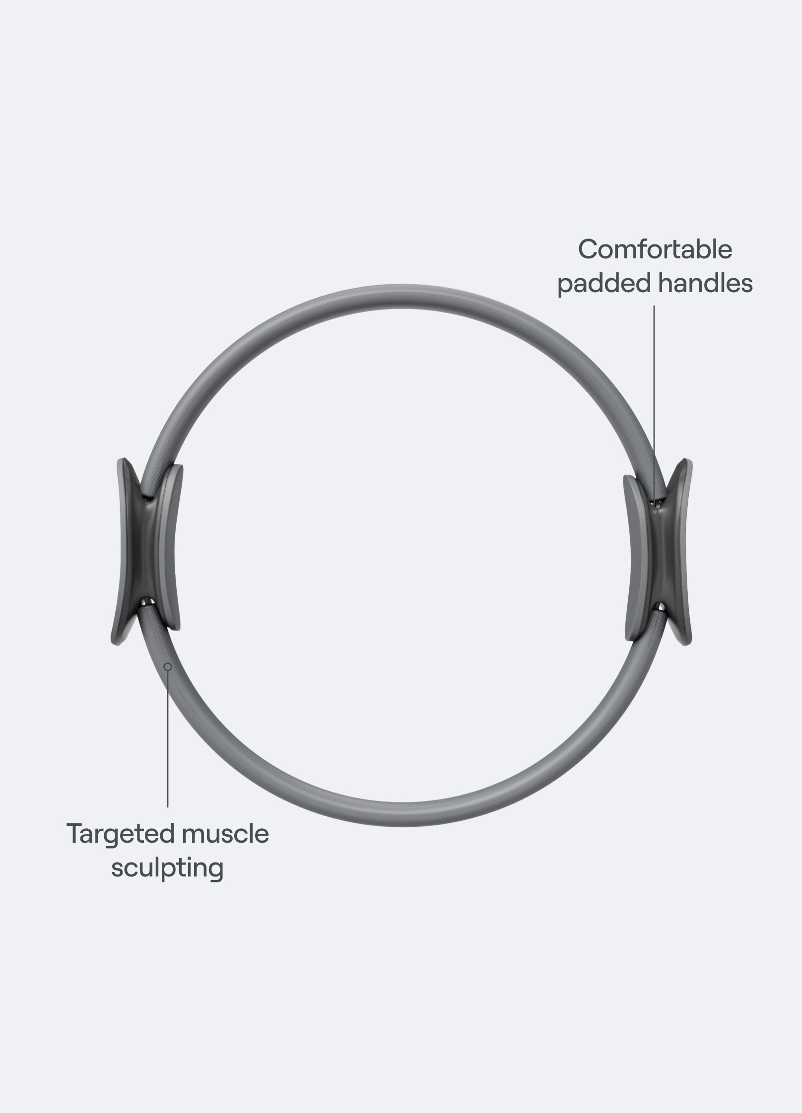 Toning Pilates Ring (Color: Stone Gray) | BetterMe Store