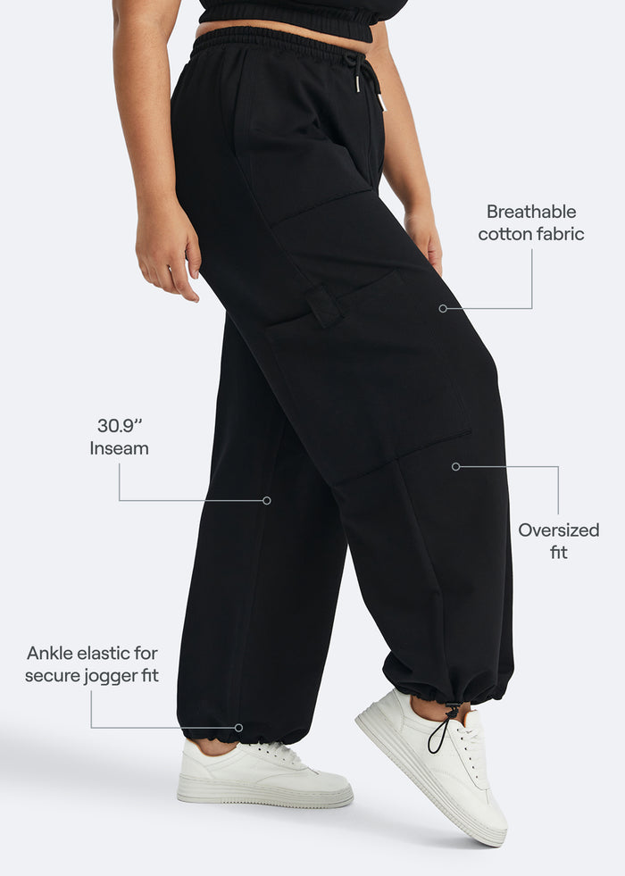 Pantalon de survêtement décontracté à taille ajustable