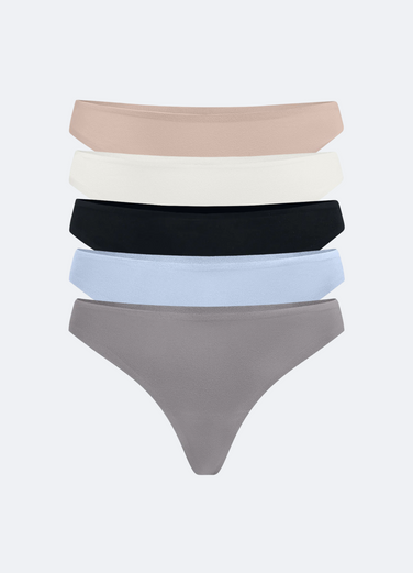 Seamless Cheeky Panty 5-Pack