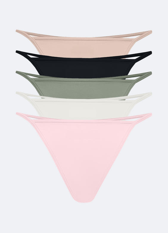 Essential String Thong 5-Pack