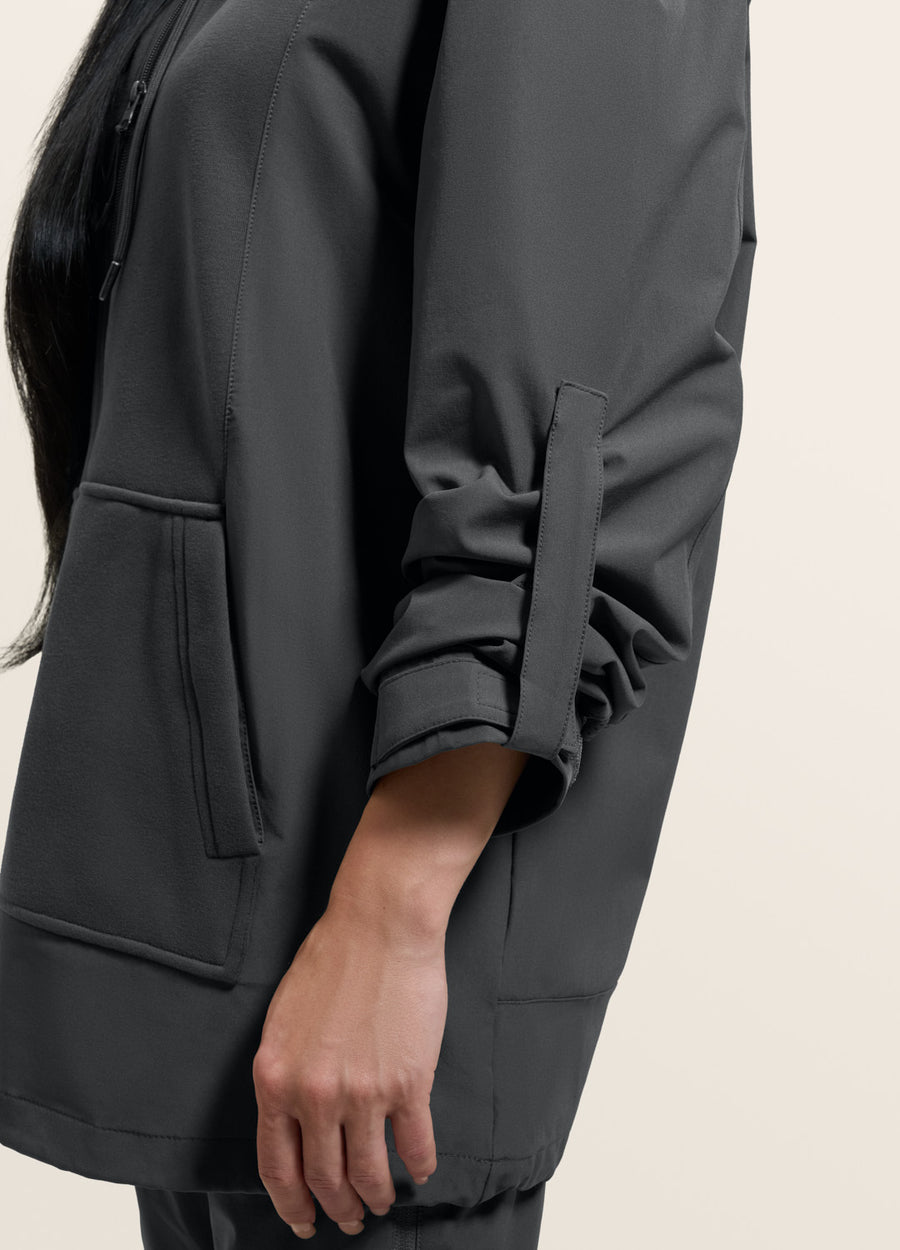 Magnetic Quarter-Zip Adaptive Hoodie