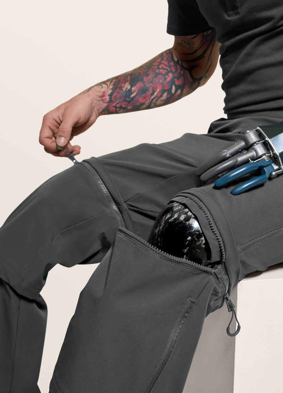 Men's Adaptive Zip-Off Pants