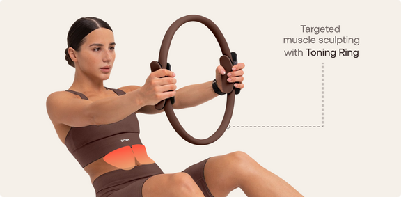 Targeted muscle sculpting with Toning Ring