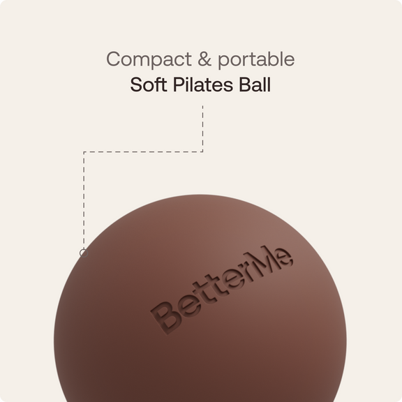 Compact & portable Soft Pilates Ball