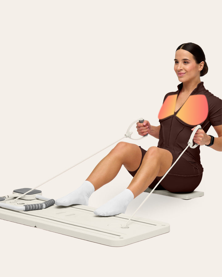 Seated chest pull