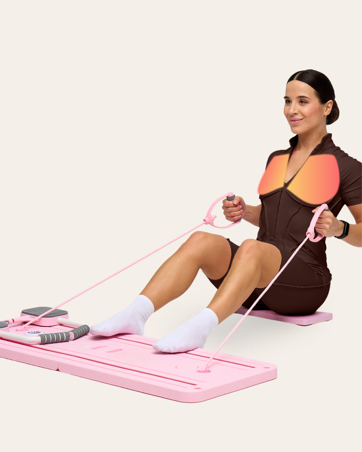 Seated chest pull