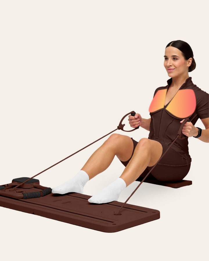 Seated chest pull