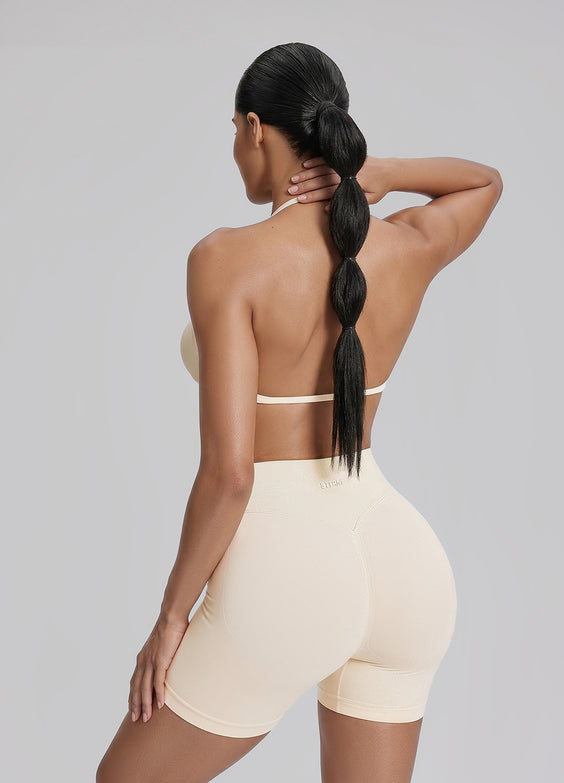 Ultrasculpt High Waisted Butt Lifting Tummy Control Shaping Training Shorts 4.5"