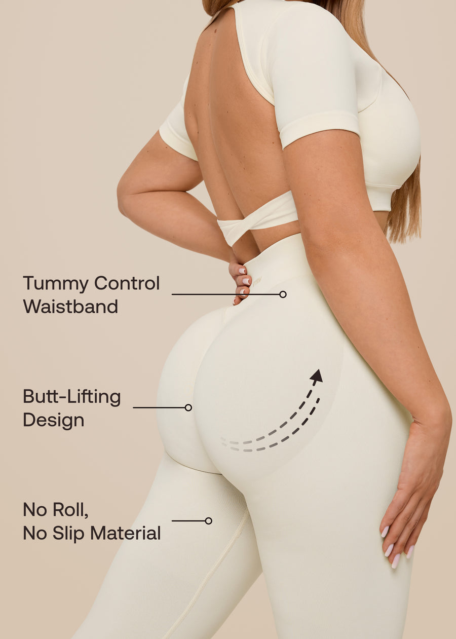 Leggings Ultrassculpt de Cintura Alta com Ação Levanta-Bumbum e Controle de Barriga