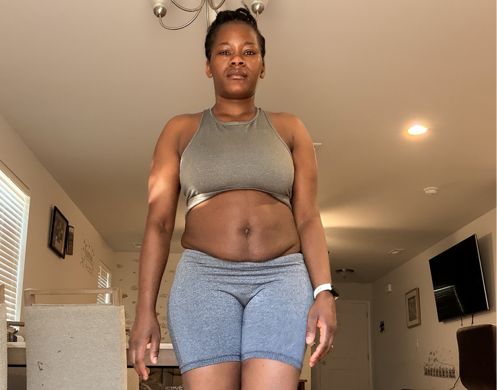 Before · 147 lb