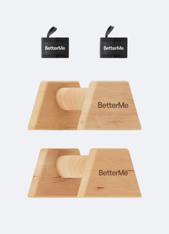 Push-up Griffe aus Holz