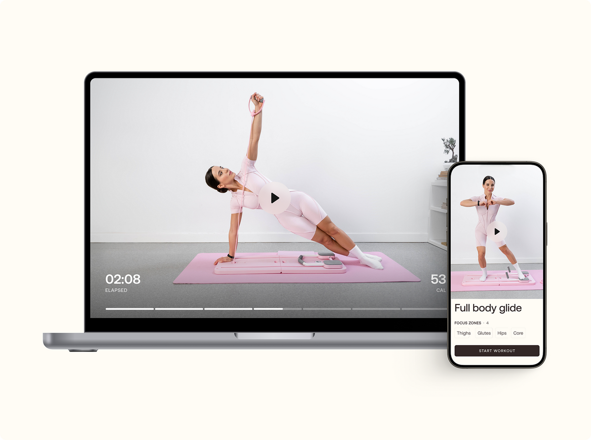 Shape & tone without leaving your home