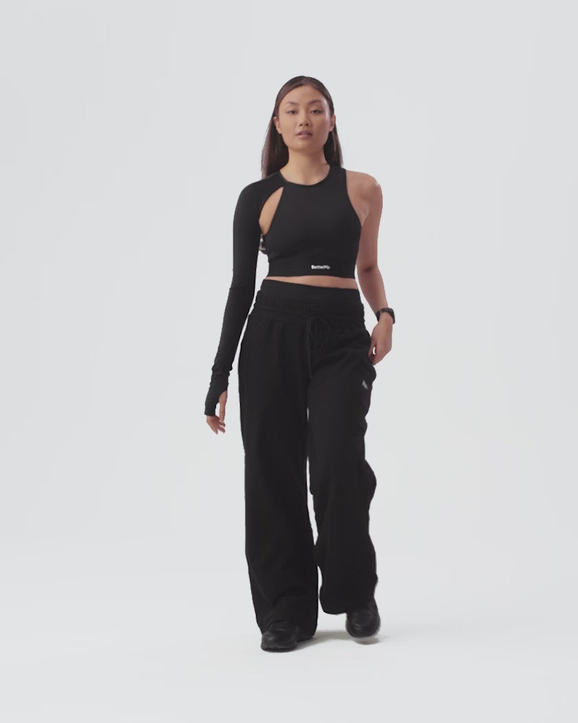 Women with Control Tall Tummy Control Wide Leg Pants