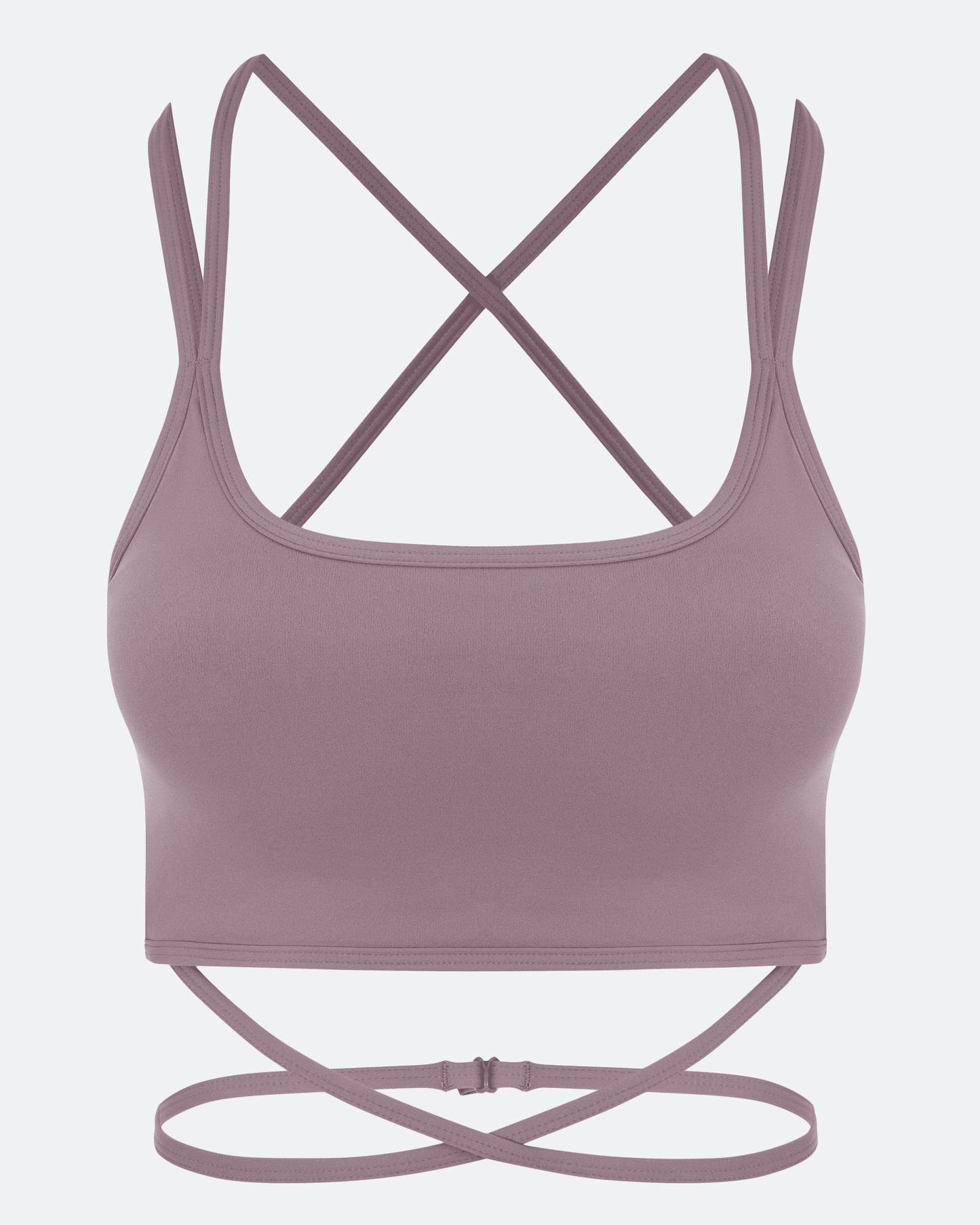 Dusty Pink Strappy Front Top