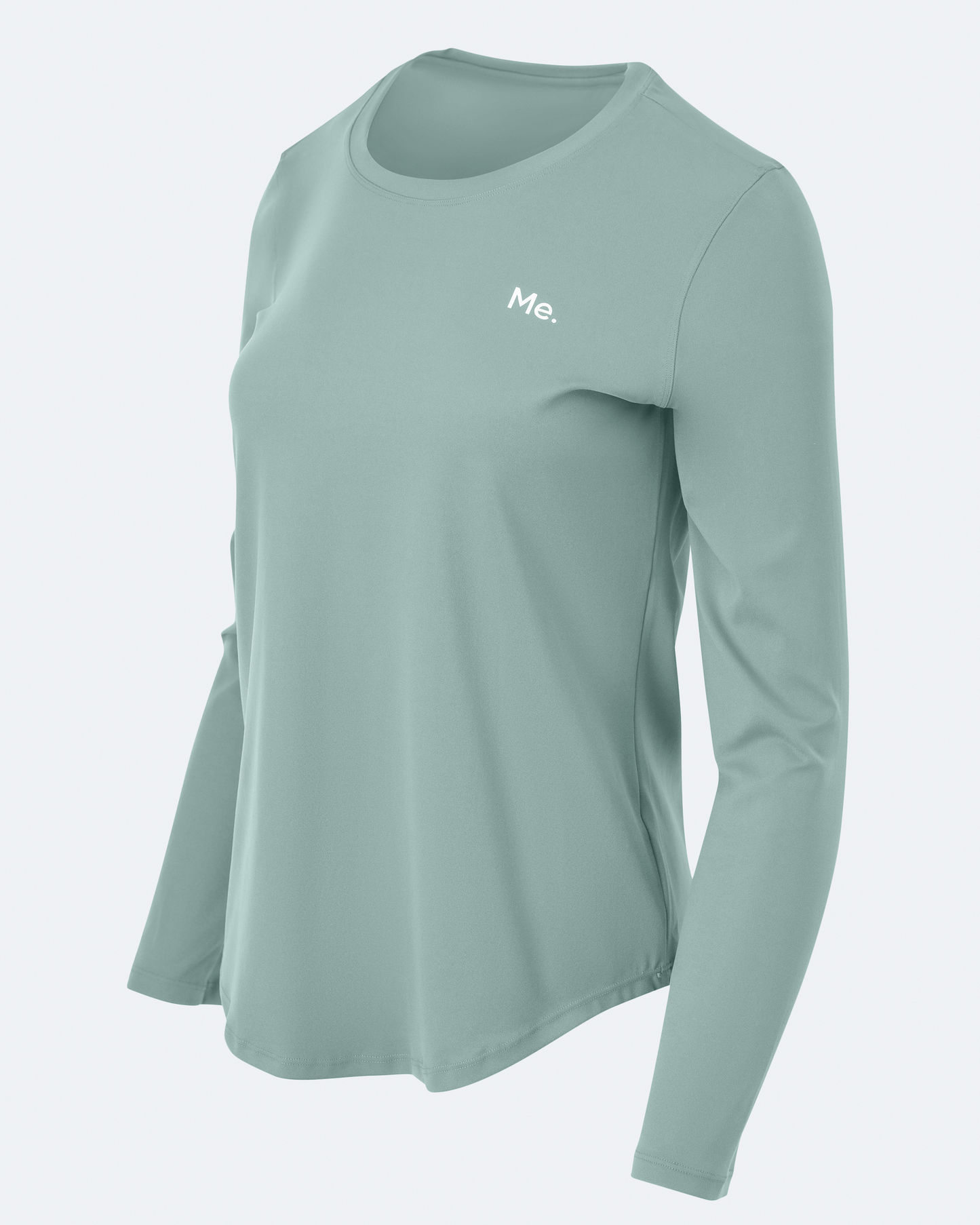 Camiseta manga verde-fresco 