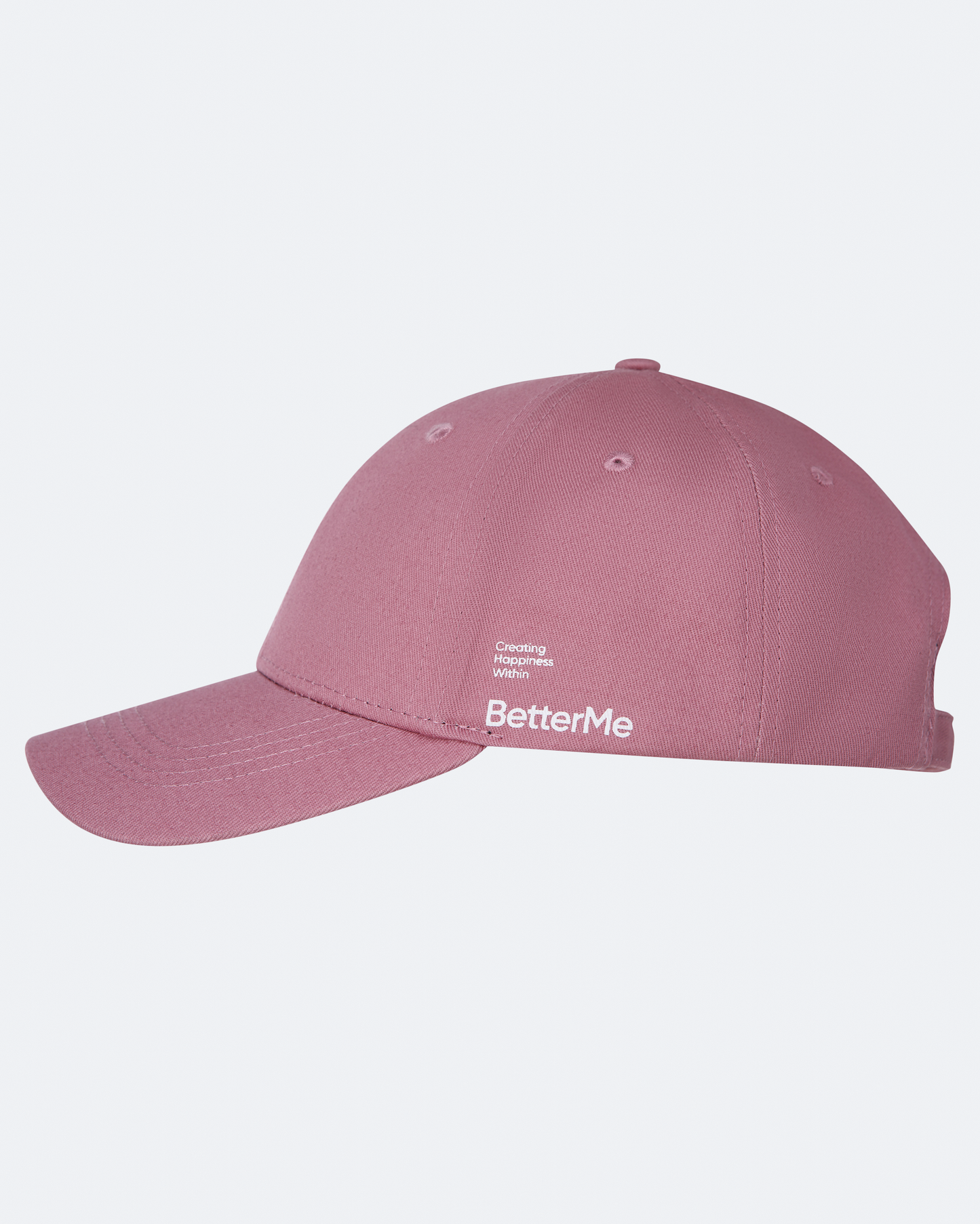 Cappello da baseball rosa antico con cinturino posteriore