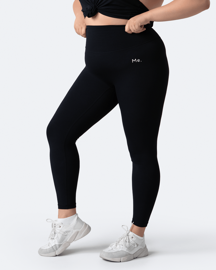 Legging ⅞ noir de jais