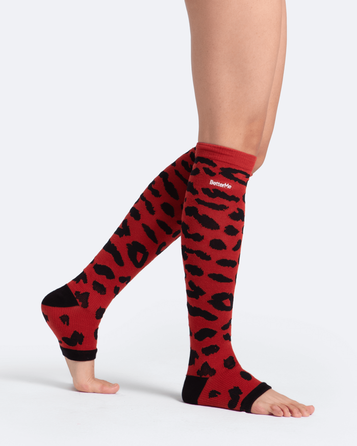 Open-Toe Dance Socks