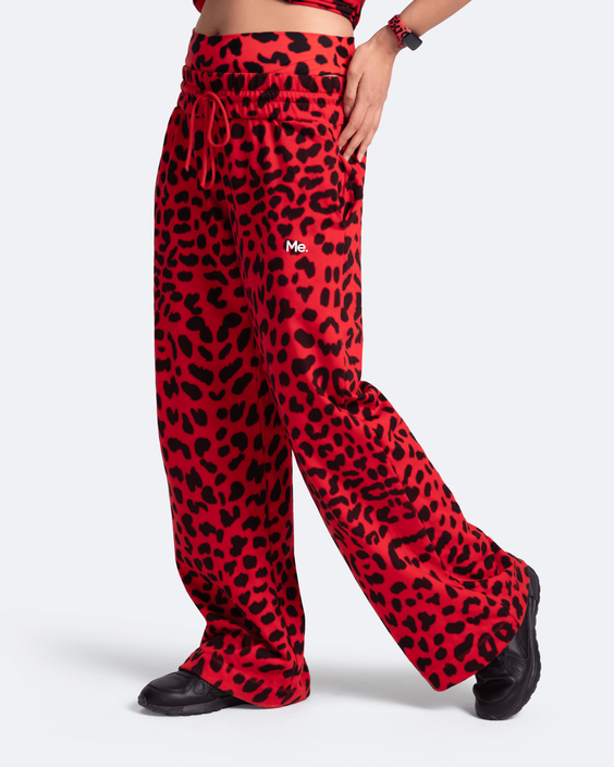 Calça pantalona cós largo modelador