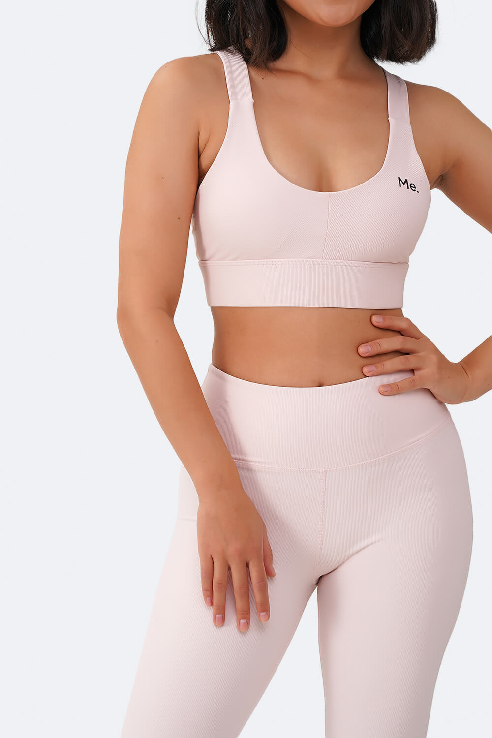 BetterMe Push-Up Bra with Sexy Crossover at the Back in Pink | Soft and  Stylish Women’s Sports Bra with Premium Support